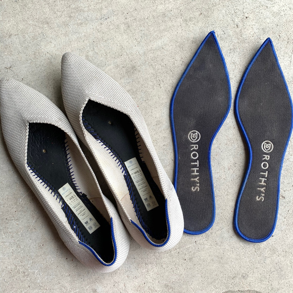 Rothy's Shoes - Rothy's Pointy-Toe Ballet Flats Loafers Shoes